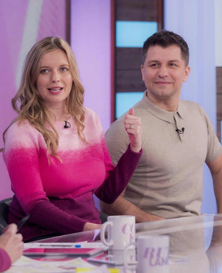 Rachel Riley has supported Russian husband Pasha Kovalev on Twitter