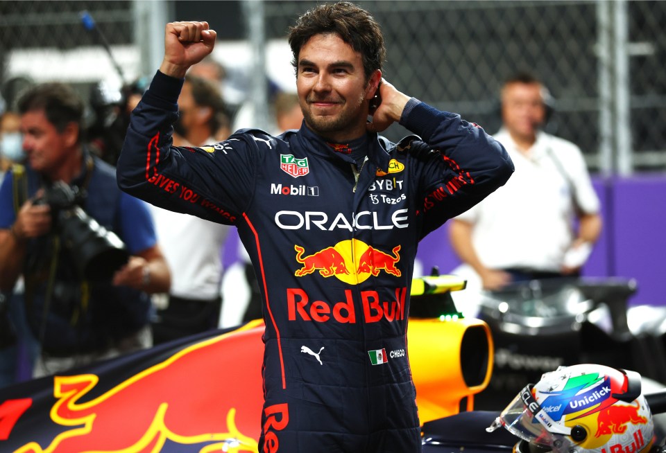 Sergio Perez earned his first ever pole