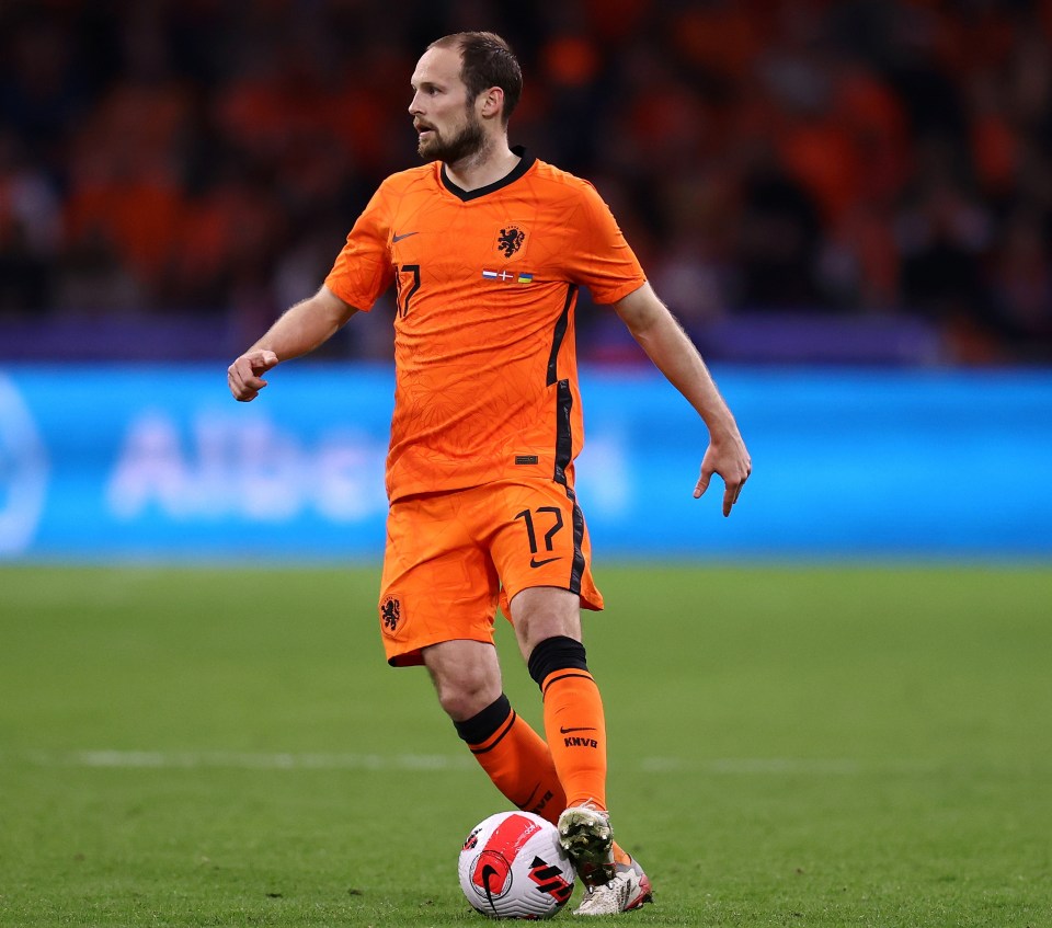 Blind still plays for the Netherlands internationally