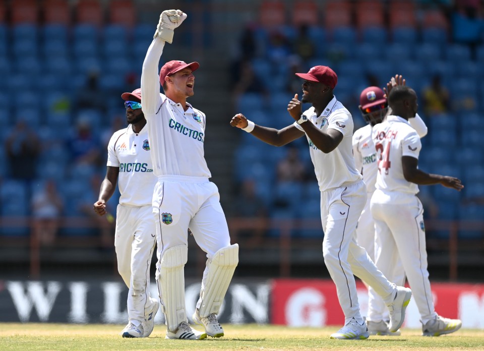 England were thumped by the West Indies early on day four to cap off a miserable winter