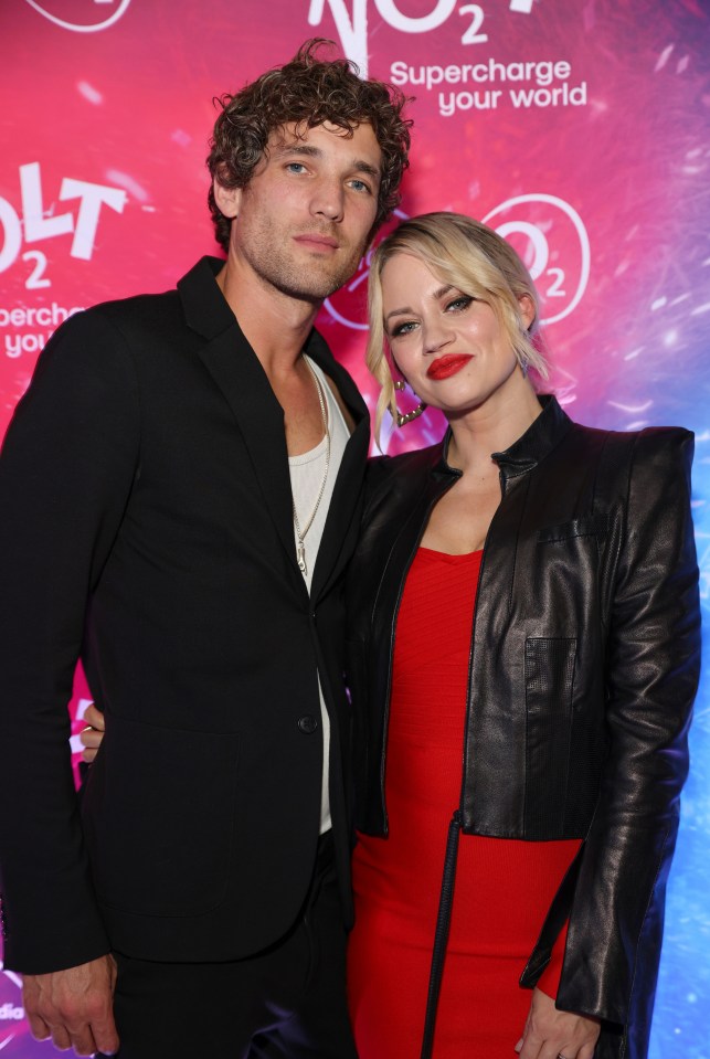 Kimberly Wyatt with her husband Max Rogers