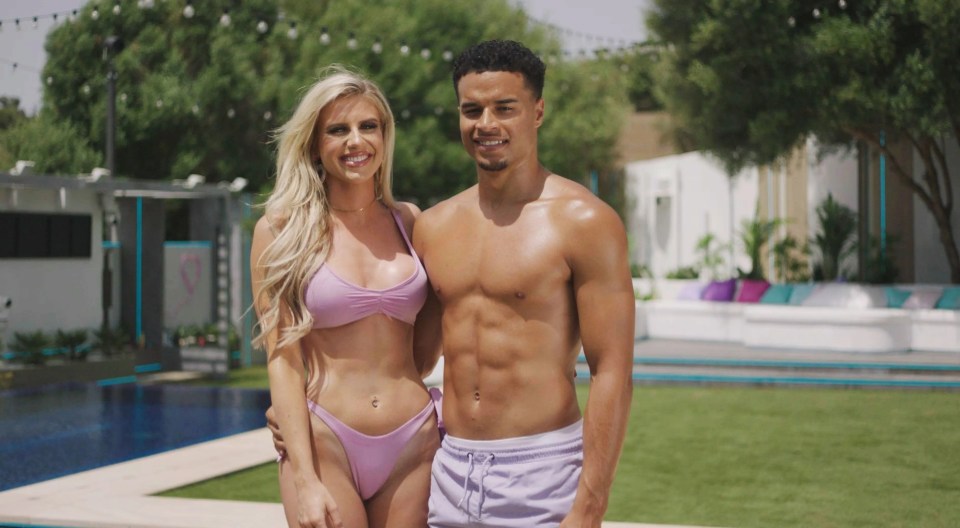 The couple got together on Love Island last summer