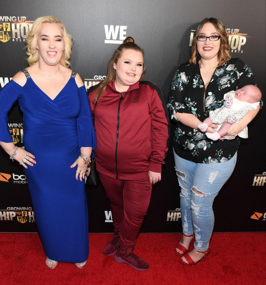 Mama June, Honey Boo Boo, Anna and then her grandchild