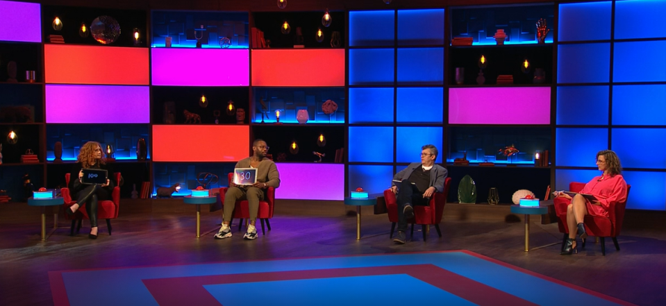 Four new celebrities joined Richard Osman for the show