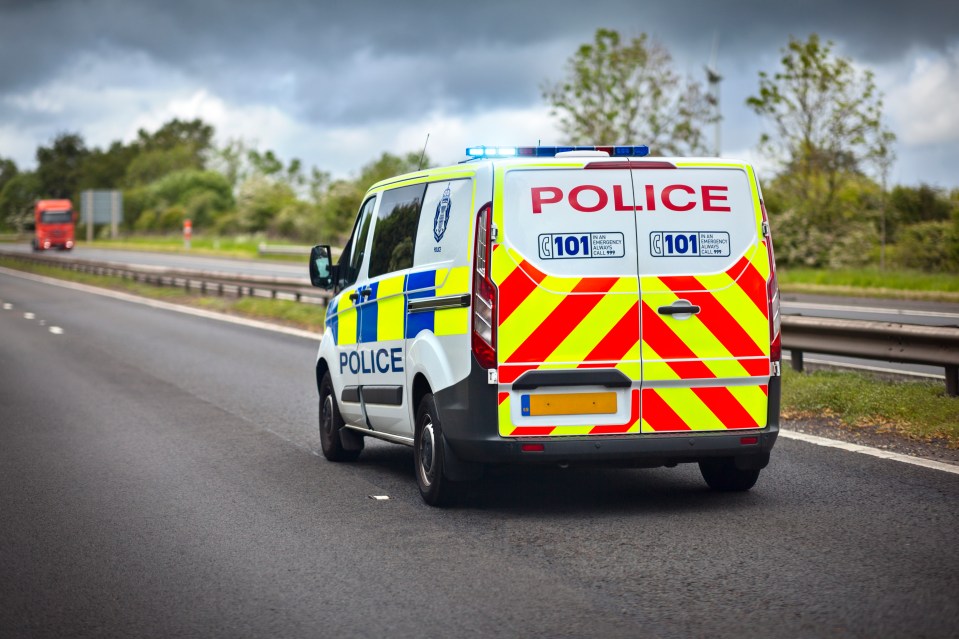 Undertaking on a motorway could land you in trouble with the cops