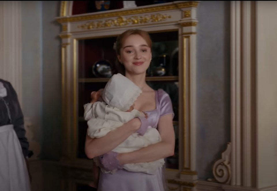 At the end of the series the Duke and Daphne celebrated the birth of their son