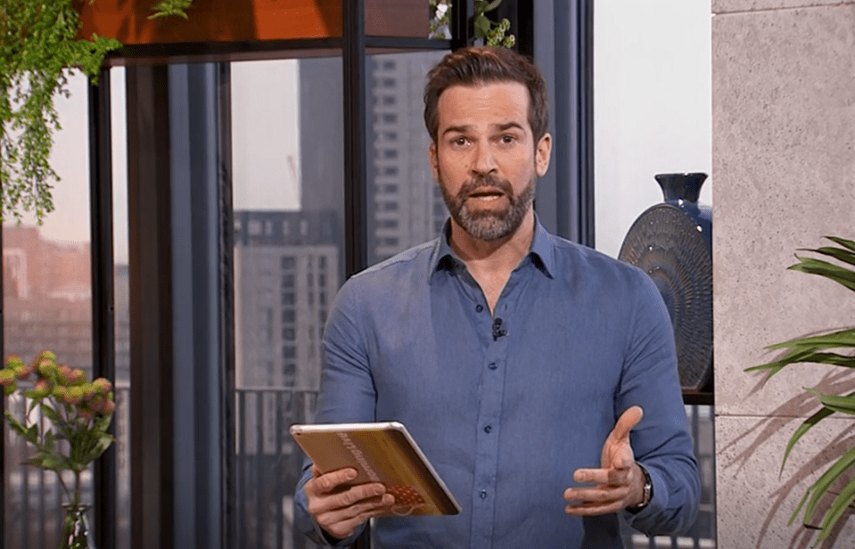 Gethin Jones was forced to apologise on Morning Live after a major blunder