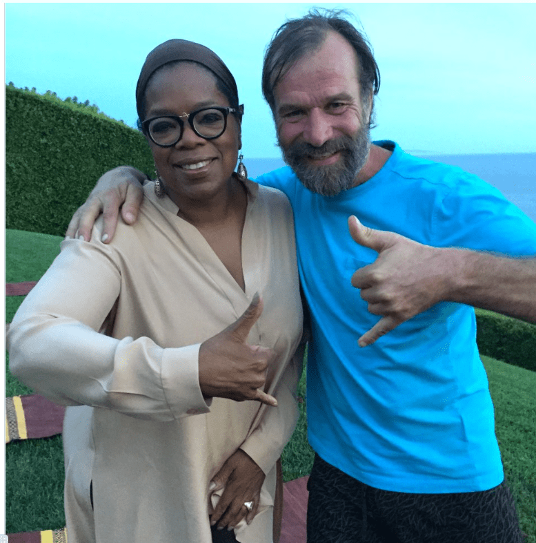 Oprah is also a big fan of Wim’s