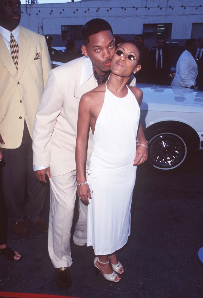 Will and Jada in 1997, the year they married