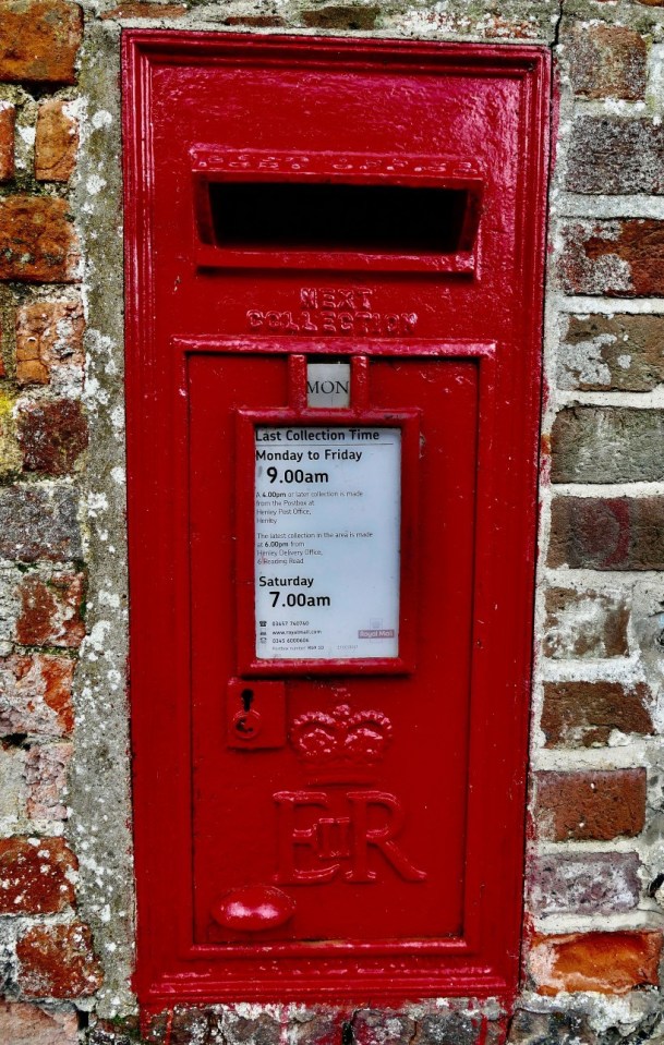 Parcels should not be stuffed into letterboxes according to a postman