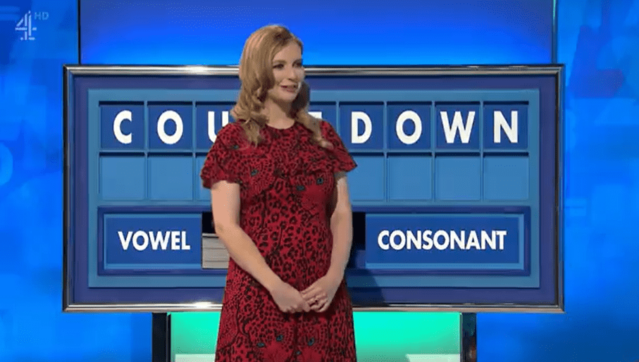 Rachel Riley returned to Countdown today