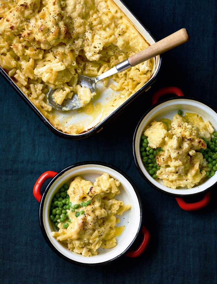 This recipe is a great way to incorporate veggies into mac and cheese