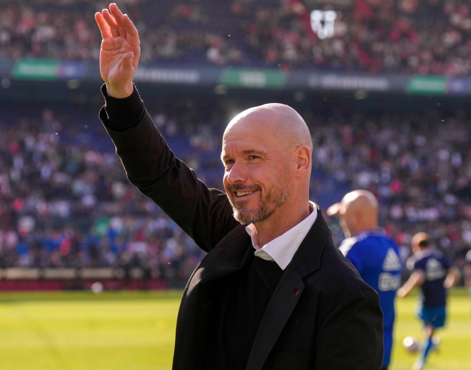 Erik ten Hag is set to replace Ralf Rangnick as Man Utd boss in the summer