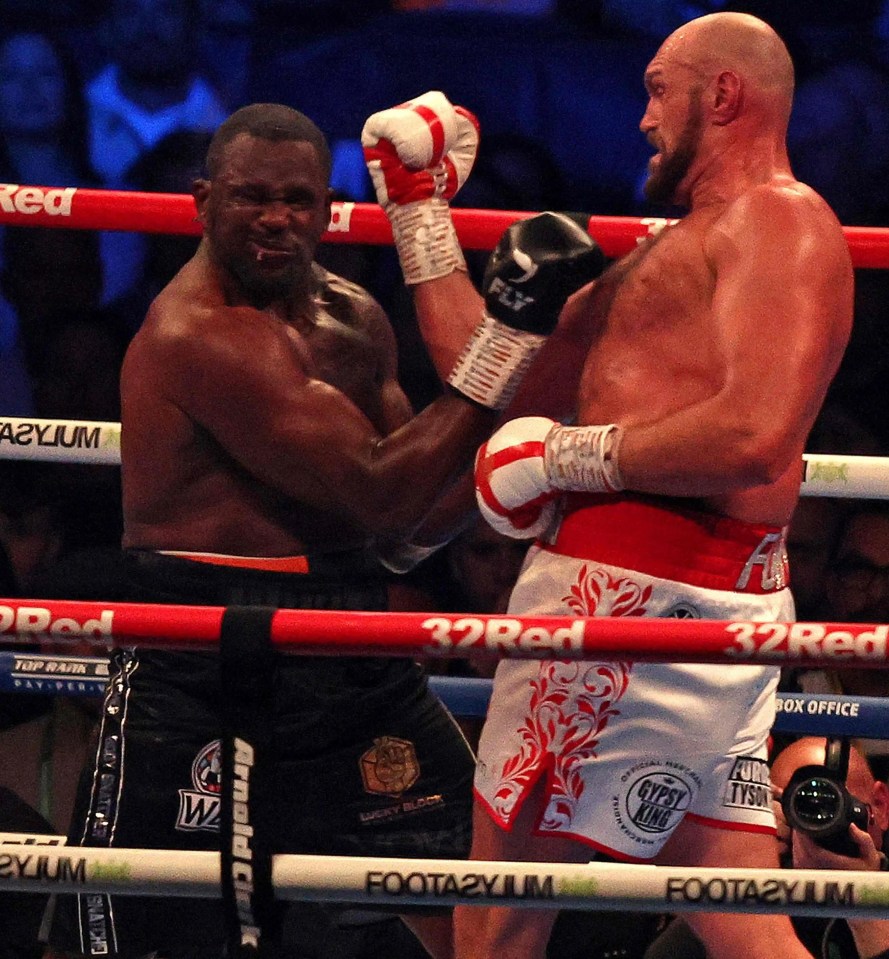 Fury knocked out Dillian Whyte with a stunning uppercut in the sixth round