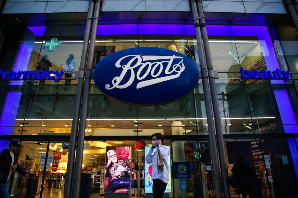 Boots will remove the products from its stores and website