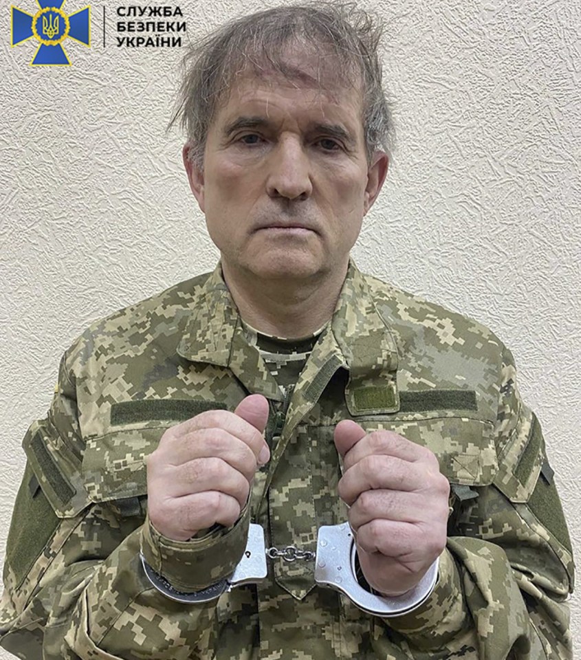 Viktor Medvedchuk was arrested by Ukrainian security services