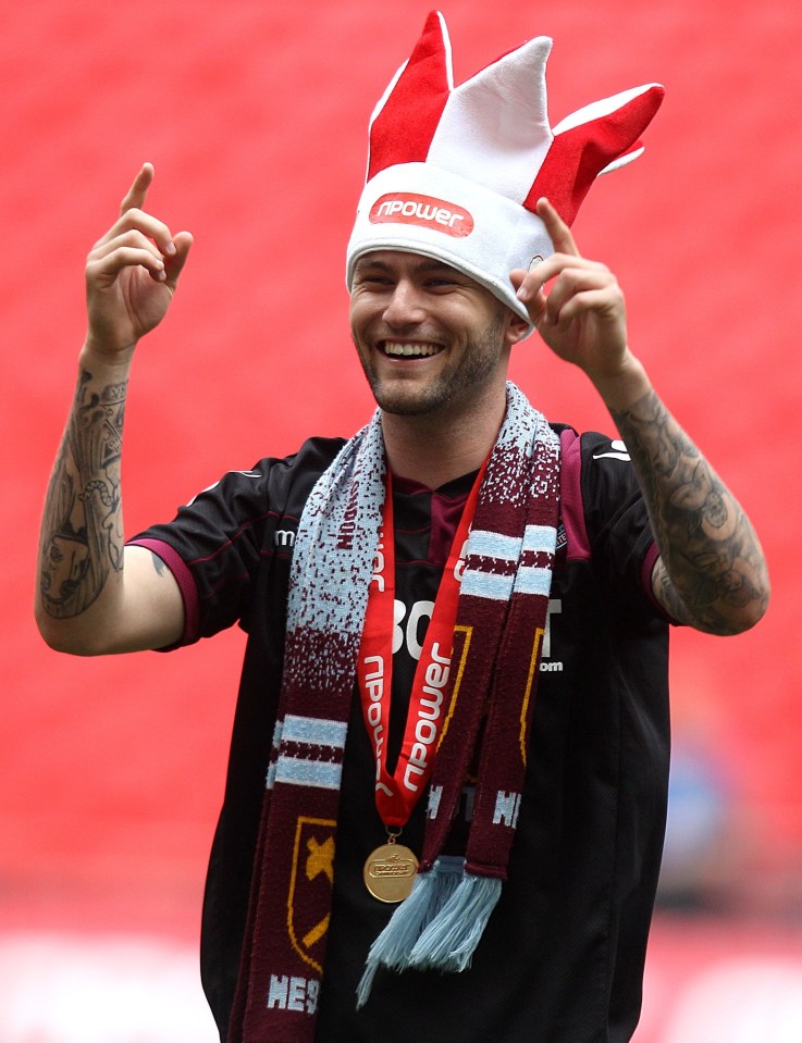 Henri Lansbury has a Cockney knees-up after helping West Ham into the Premier League