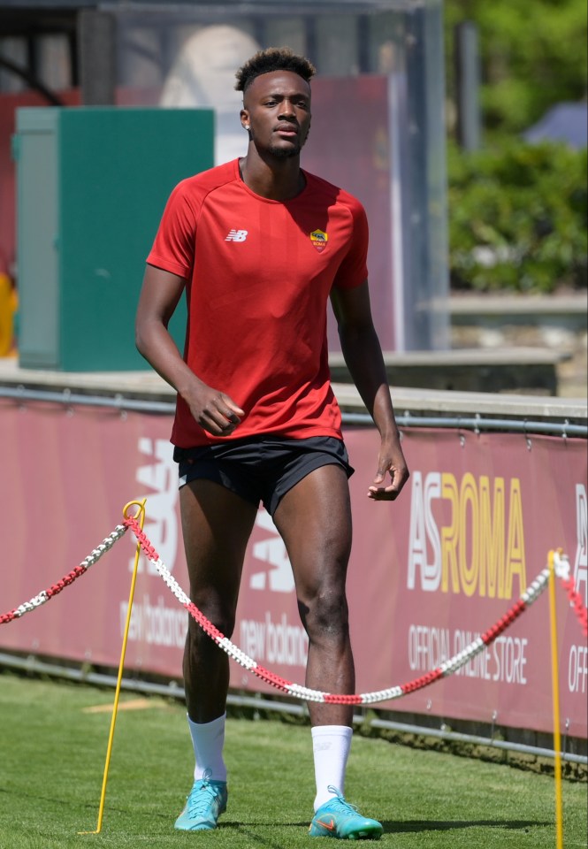 Roma's ex-Chelsea striker Tammy Abraham is being linked with Arsenal