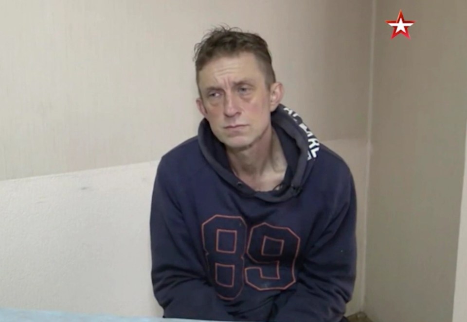 Shaun Pinner was paraded on Russian TV after being captured in Mairupol