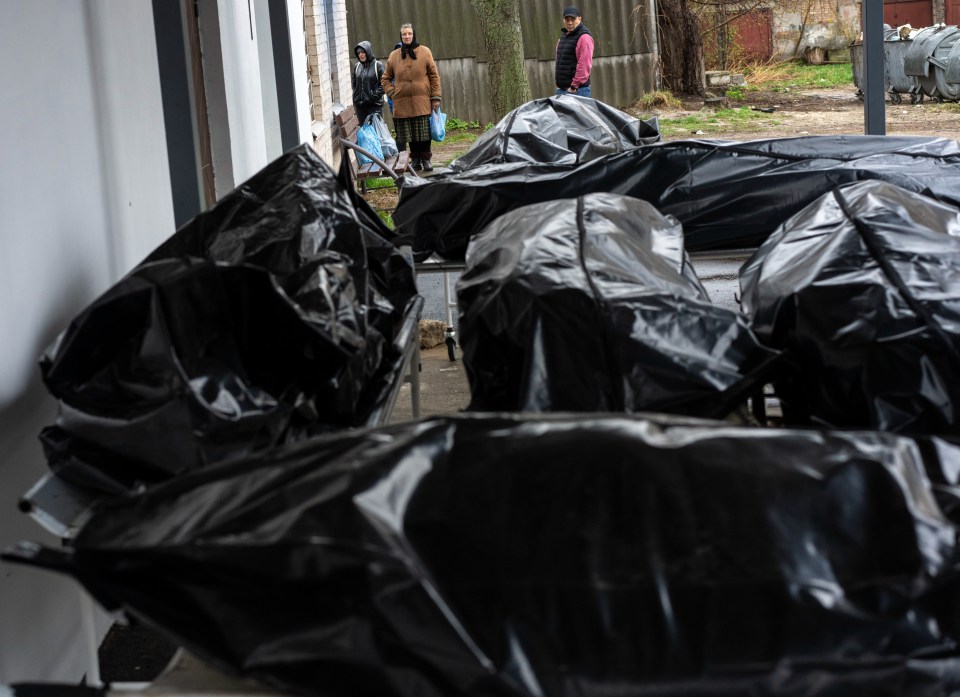 Thousands of dead bodies have been found scattered throughout newly-liberated territories