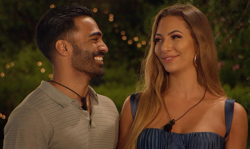 Nas Majeed and Eva pair-up on Love Island and are happy away from the cameras too