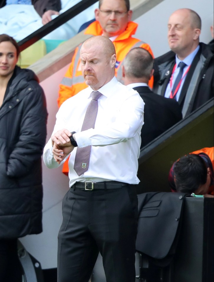 Sean Dyche took over at Burnley in 2012