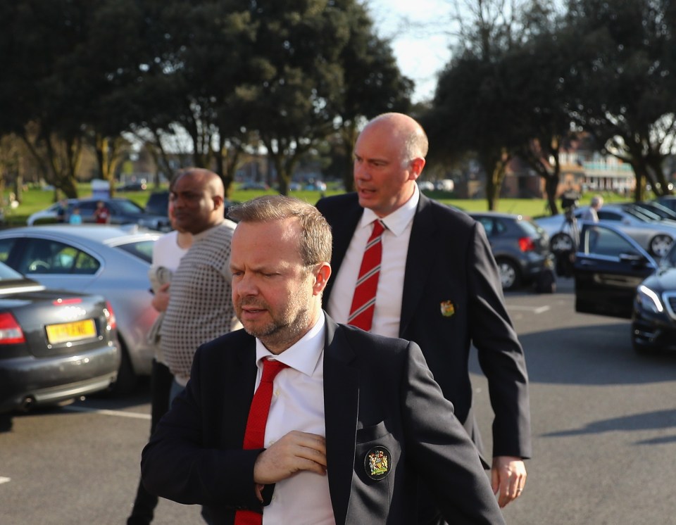 Man Utd's chief transfer negotiator Matt Judge (right) has quit the club