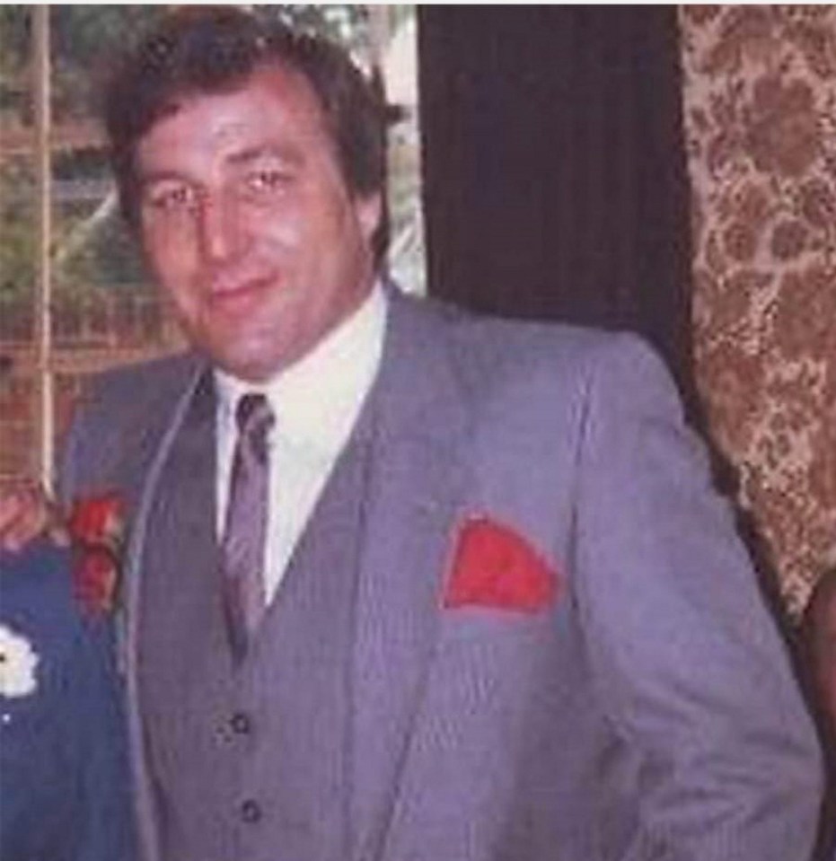 Dad Edward tragically passed away from throat cancer 23-years-ago