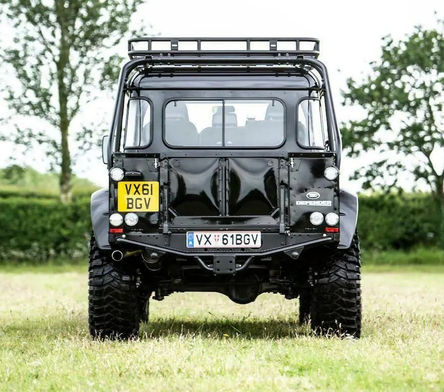 The Land Rover Defender featured in the James Bond Spectre film