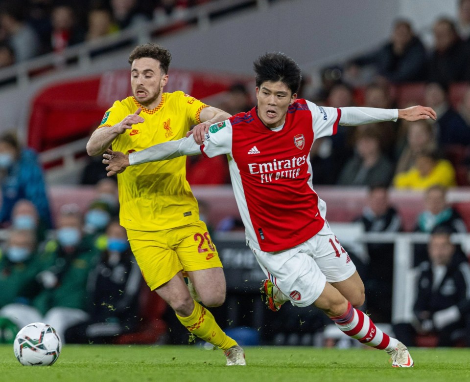 Takehiro Tomiyasu has been sorely missed for the Gunners since January