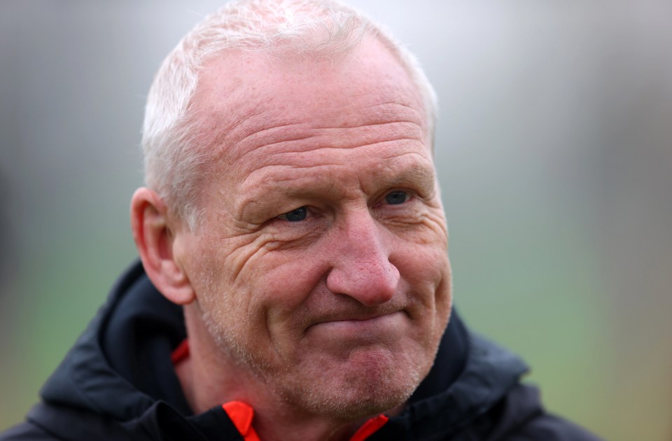 Simon Middleton, the happy coach of the Red Roses, who have recorded two convincing wins so far in the TikTok Women's Six Nations