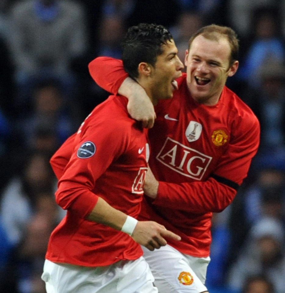 Cristiano Ronaldo and Wayne Rooney formed a lethal partnership for Man Utd