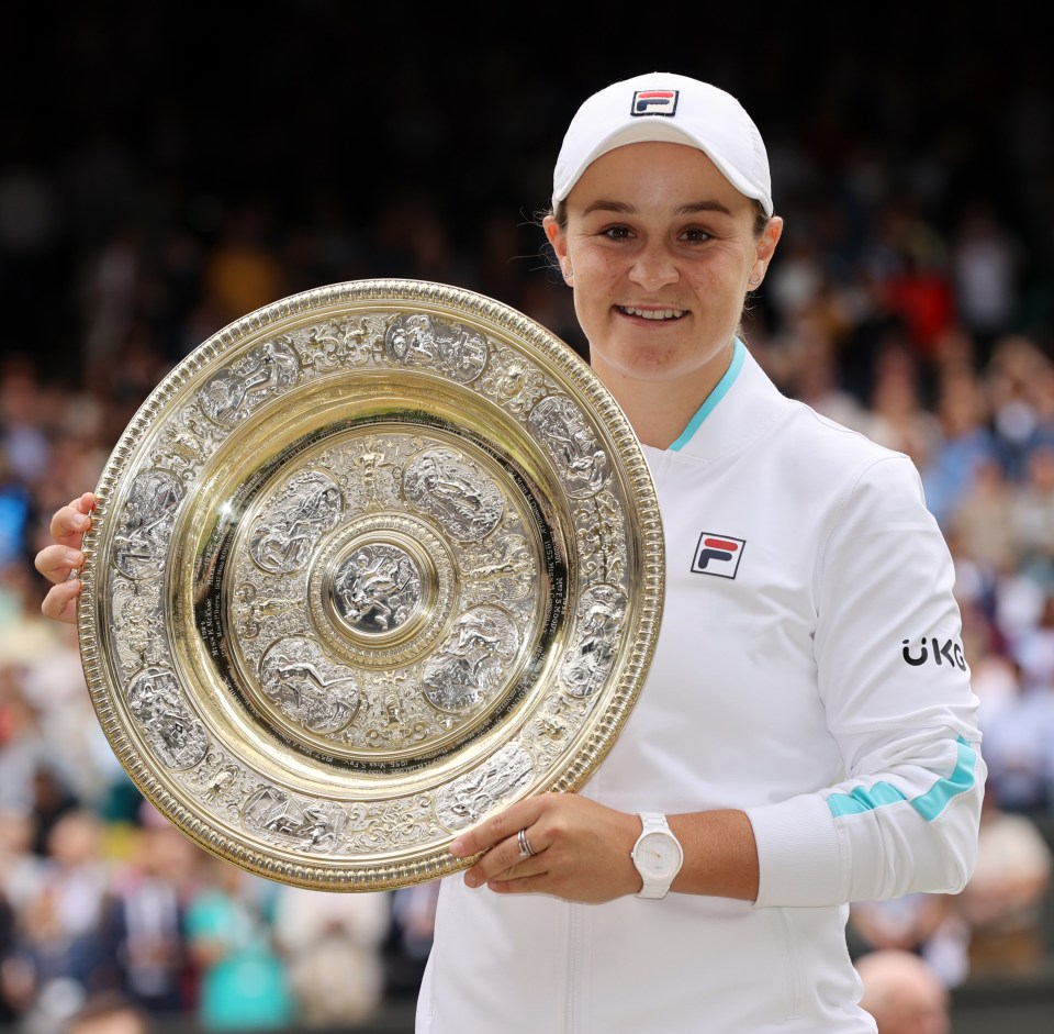 She won Wimbledon in 2021, fulfilling a lifelong dream