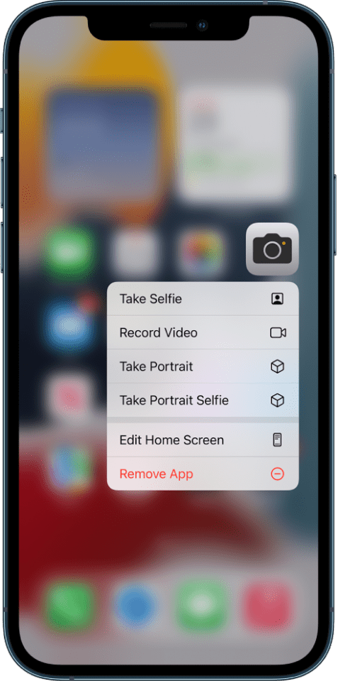 Loads of iPhone apps have hidden menus that you can unlock with a long press