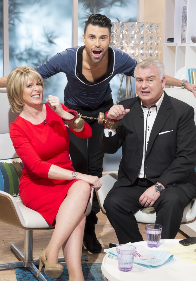 Ruth Langsford and Eamonn Holmes were 'rocks' to Rylan Clark at his worst