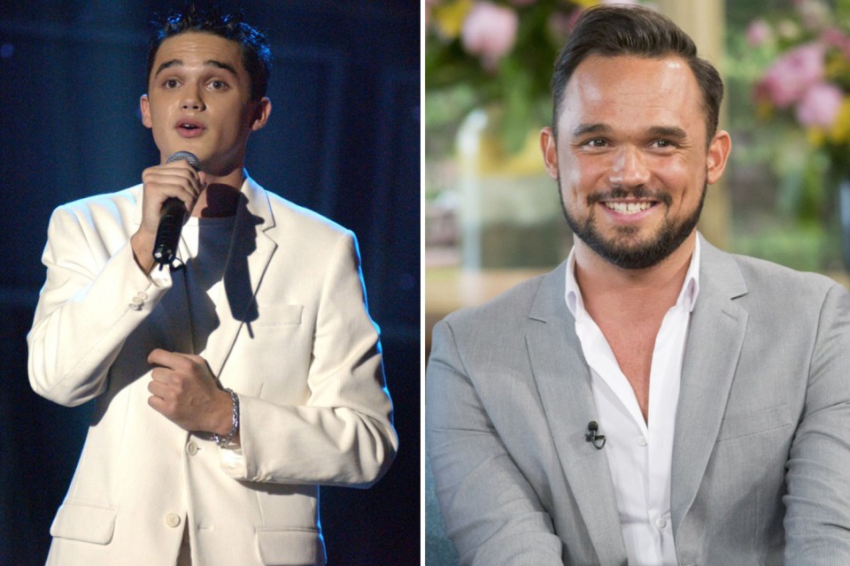 Baby-faced Gareth Gates came second in series one