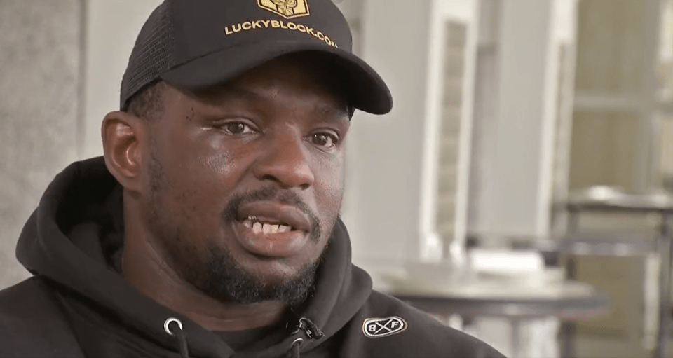 Dillian Whyte reflects on his loss to Tyson Fury