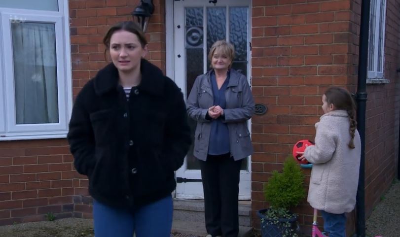 Gabby turned up to see Hazel when she found Millie wasn't unwell