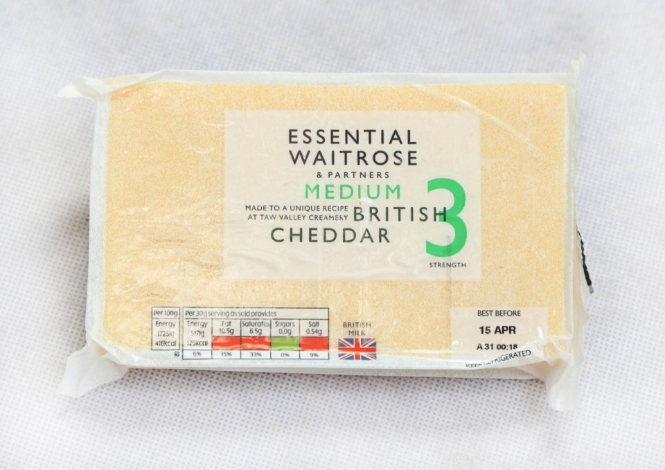 Waitrose offered one of the more expensive options