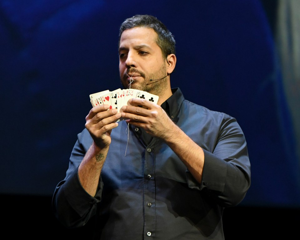 Magician David Blaine got an invite to Brooklyn and Nicola's wedding