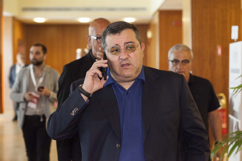 Mino Raiola represents some of the top players in the world