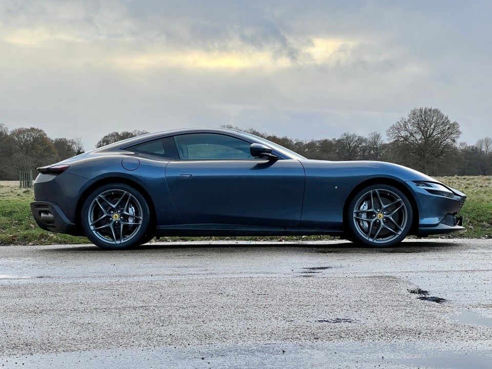 The Ferrari Roma starts at about £170,000