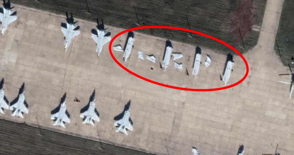 Experts suggest Russia could be using Styrofoam Mig-31BM fighter jets to fool satellite cameras