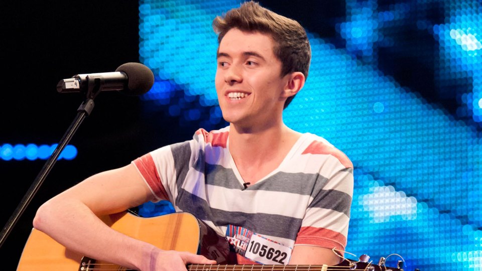 Ryan was just 19 when he performed his own song for the judges