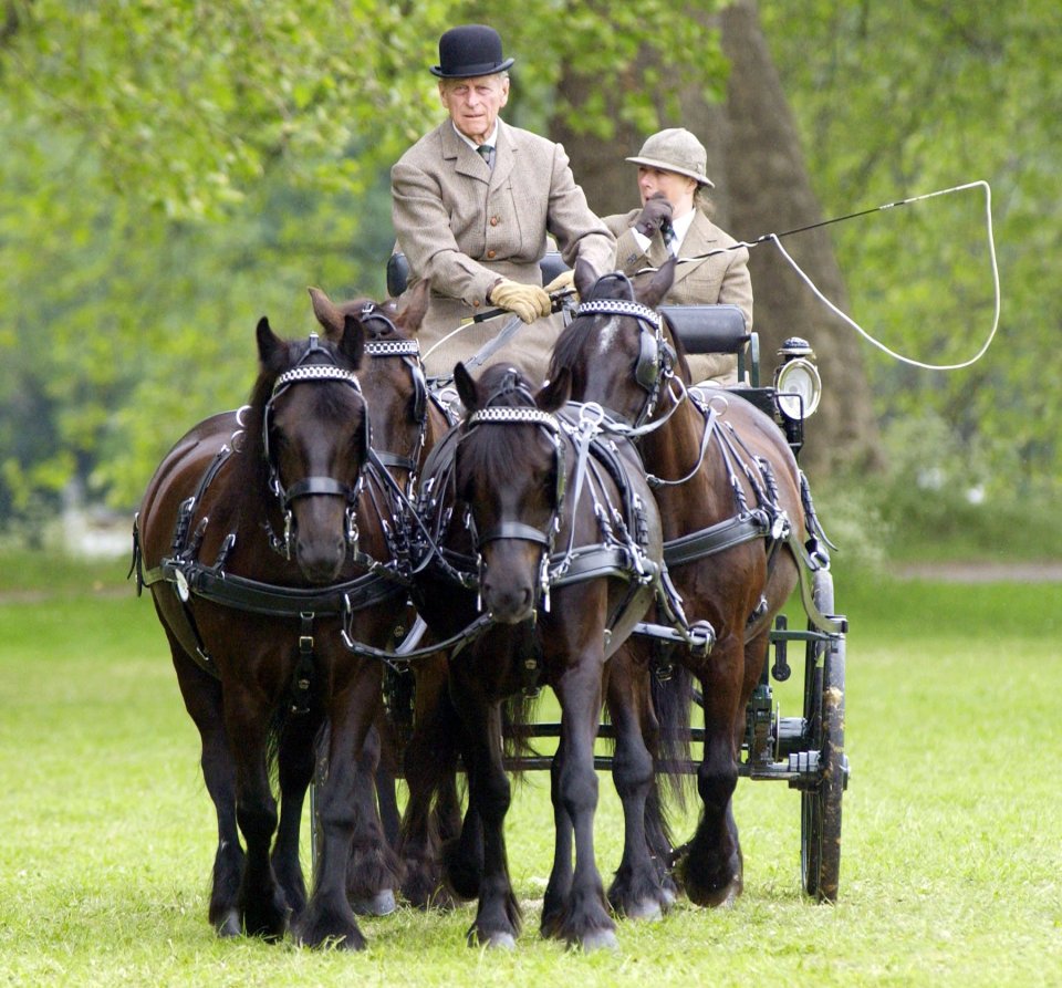 Prince Philip took pride in the fact he had personally taught his granddaughter the sport