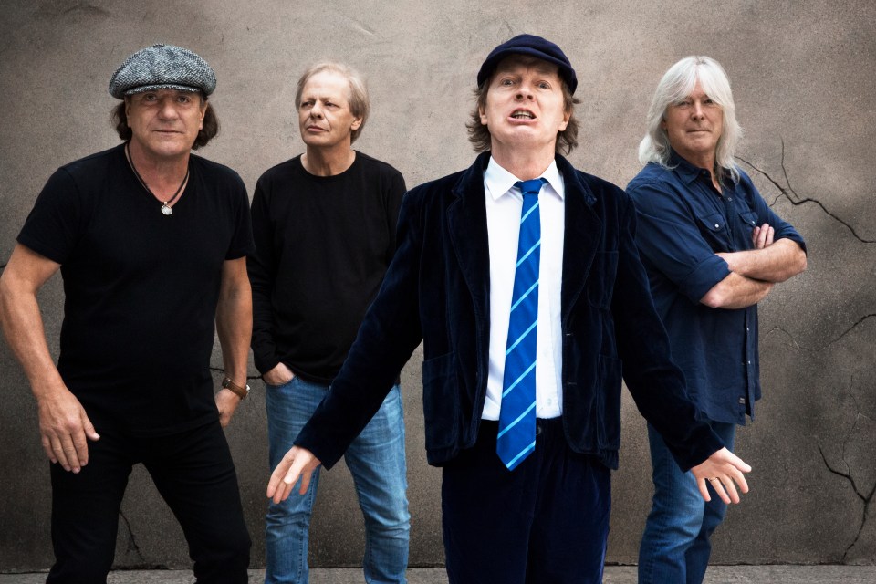 AC/DC's hits include Highway To Hell and T.N.T.