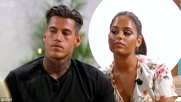 Malin shot to fame on Love Island in 2016