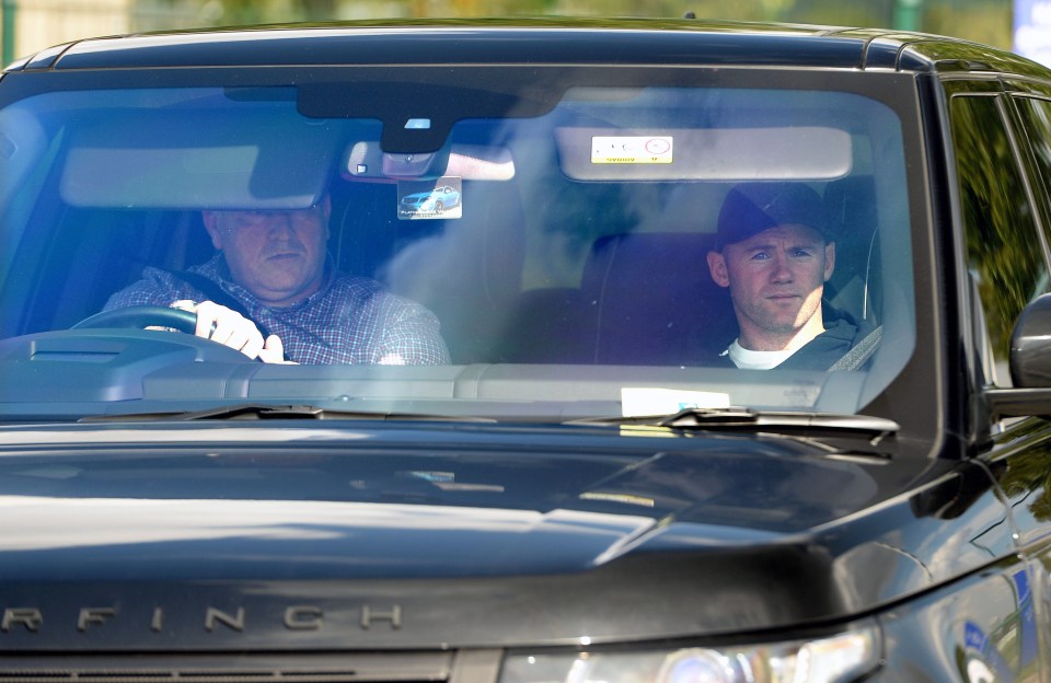 Rooney is a fan of Land Rover and has had several through the years