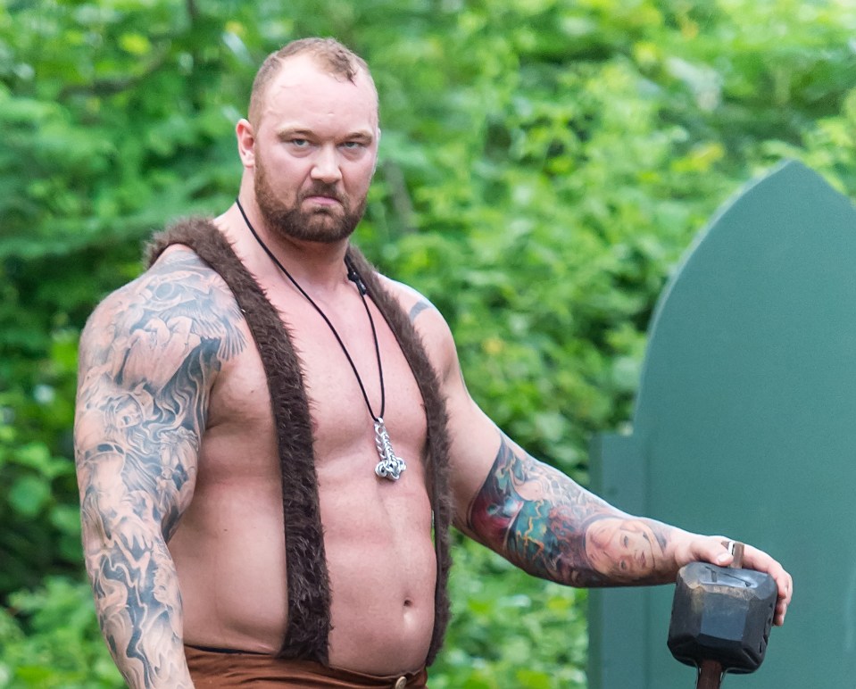 Game of Thrones star Hafthor Bjornsson