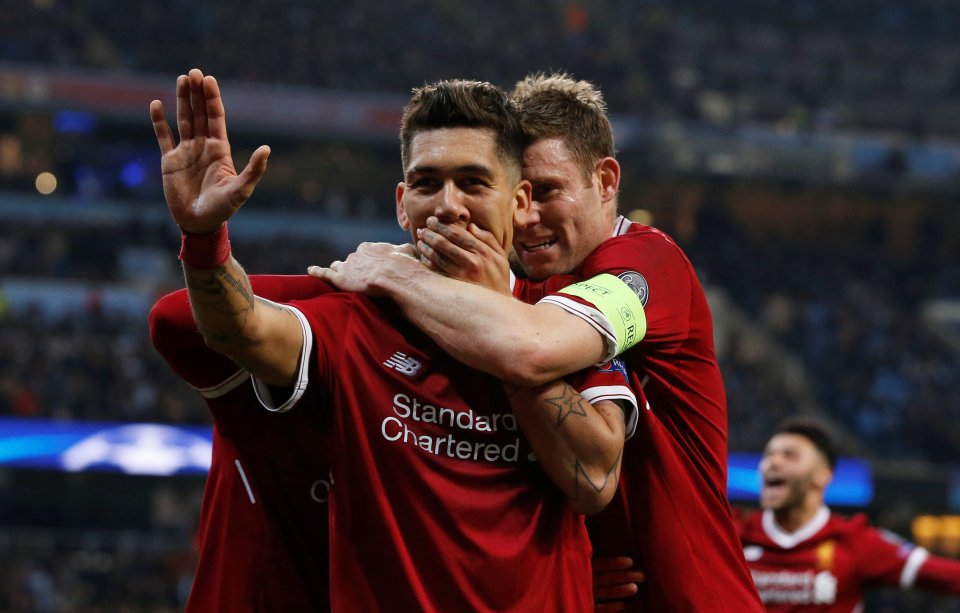 Roberto Firmino and James Milner are the only two players still at the club who played against Villarreal